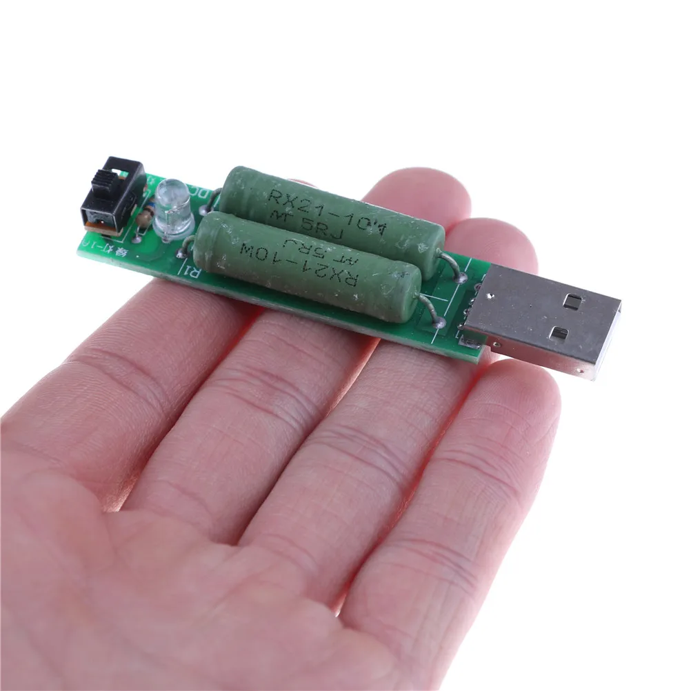 1 шт. USB резистор с выключателем 2 А 72 мм x 17 мм|Тестеры аккумуляторов| |