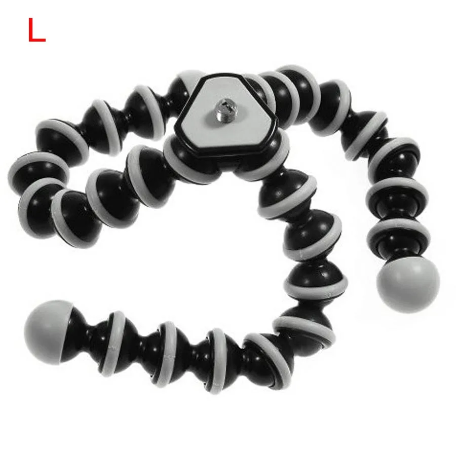 L средний большой размер камеры Gorillapod штативы нагрузка 1,2G 3g монопод Гибкий штатив мини путешествия открытый цифровая камера s Hoders - Цвет: L  tripod