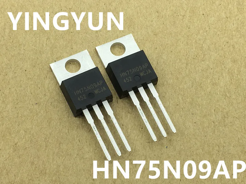 20 шт./лот новый оригинальный HN75N09AP 75N09 MOSFET N CH 90V 75A TO 220|Инструменты для кабеля| |