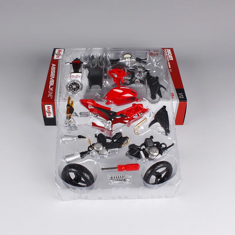 Maisto 1:12 Monster 696 2011 мотоциклетные литые под давлением металлические модели наборы для ducati красный гоночный мотоцикл литой мотоцикл модель 39189