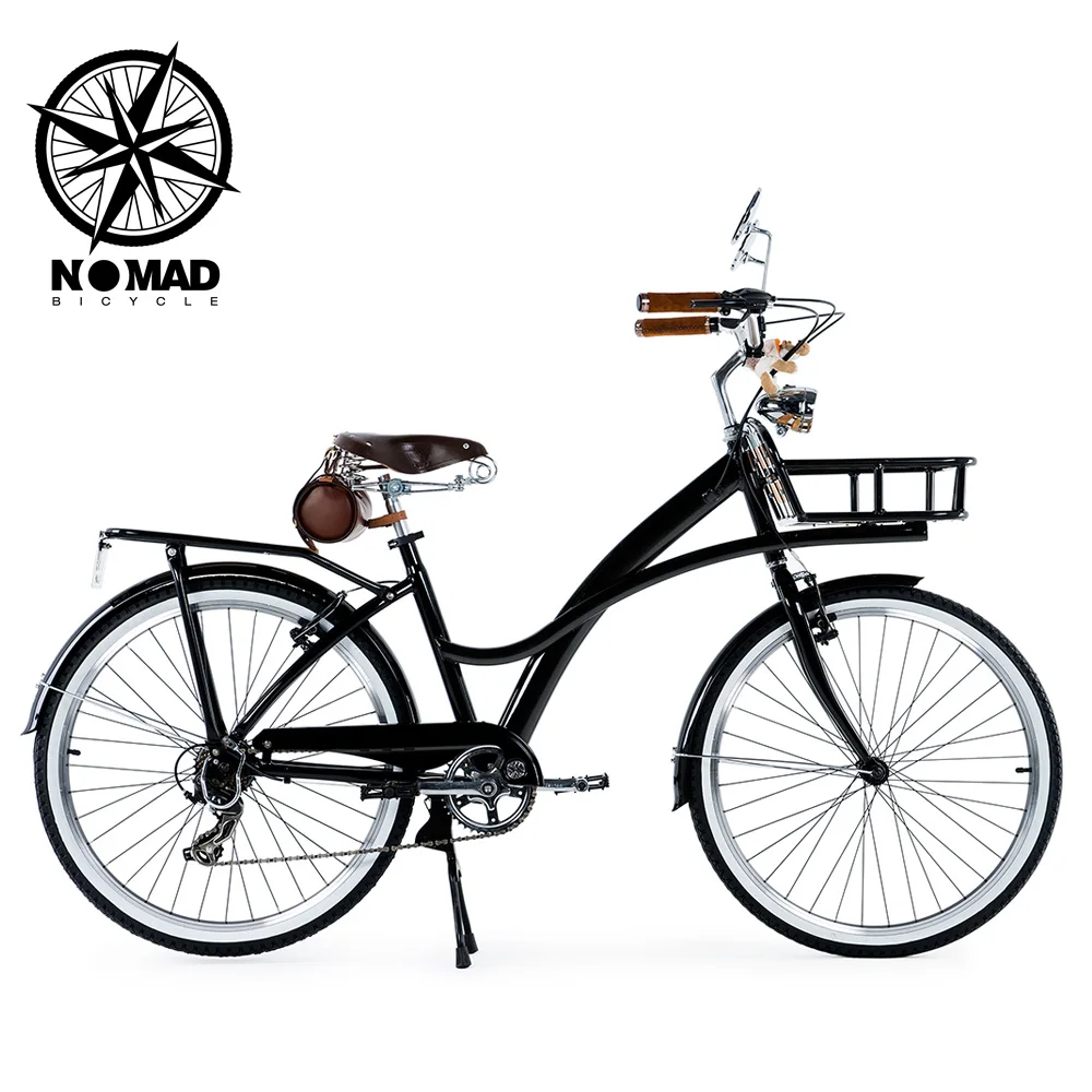 24 &quot7 скоростей Ретро дорожный велосипед классический винтажный ретро bici дамы