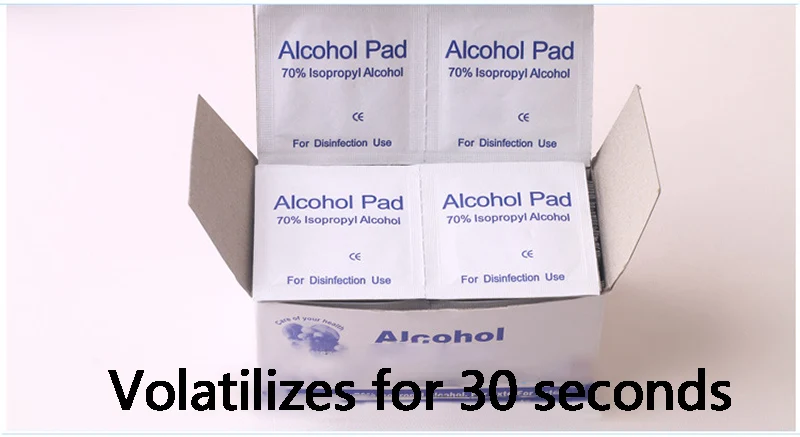 100 шт Monouso Sterilizzazione Medica Alcol Disinfezione Cotone шт Foglio di Cotone di Primo Soccorso Di Emergenza Первая помощь