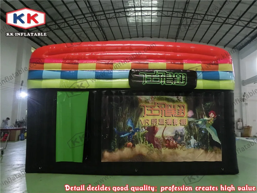 Надувная палатка с цифровой печатью надувная на заказ для рекламы или