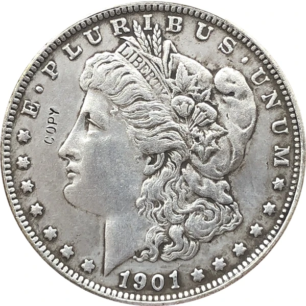 

1901 сша Морган доллар копия монет
