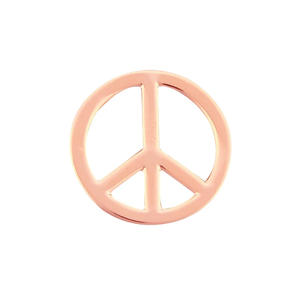 SANSHOOR ювелирное изделие Pave Keys Peace Slide Charms Keeper 10 мм сетчатый Браслет из нержавеющей