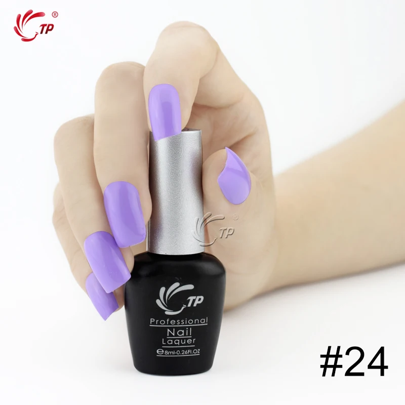 TP 8 мл фиолетовый флэш Цвет УФ-гель для дизайна ногтей лак 3D замочить от маникюра