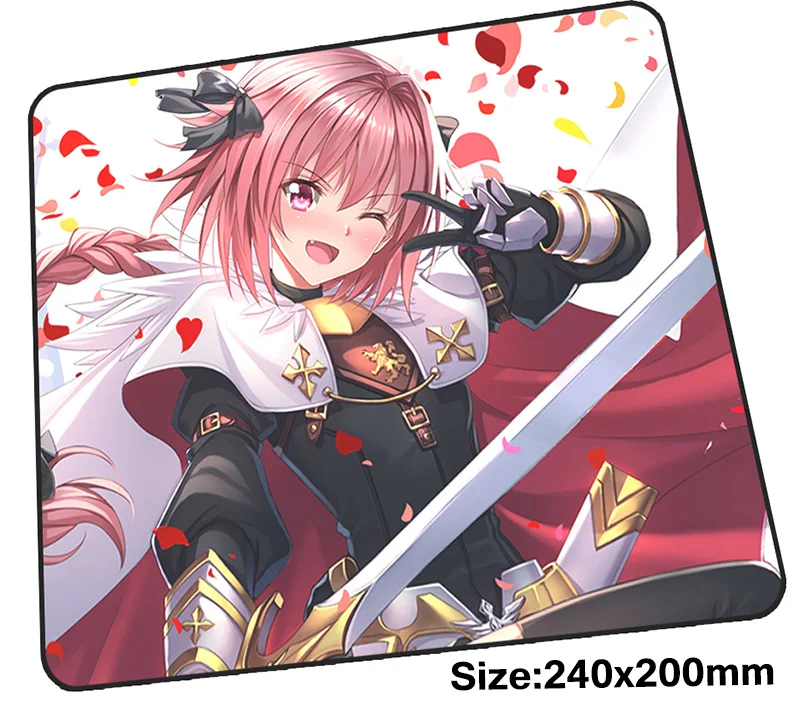 Astolfo коврик для мыши геймер 240x200 мм notbook Лидер продаж игровой большой милый ПК