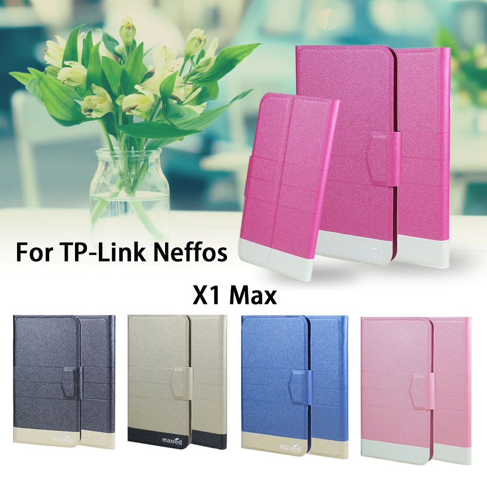 5 цветов супер! Чехол для телефона TP Link Neffos X1 Max кожаный чехол с откидной крышкой