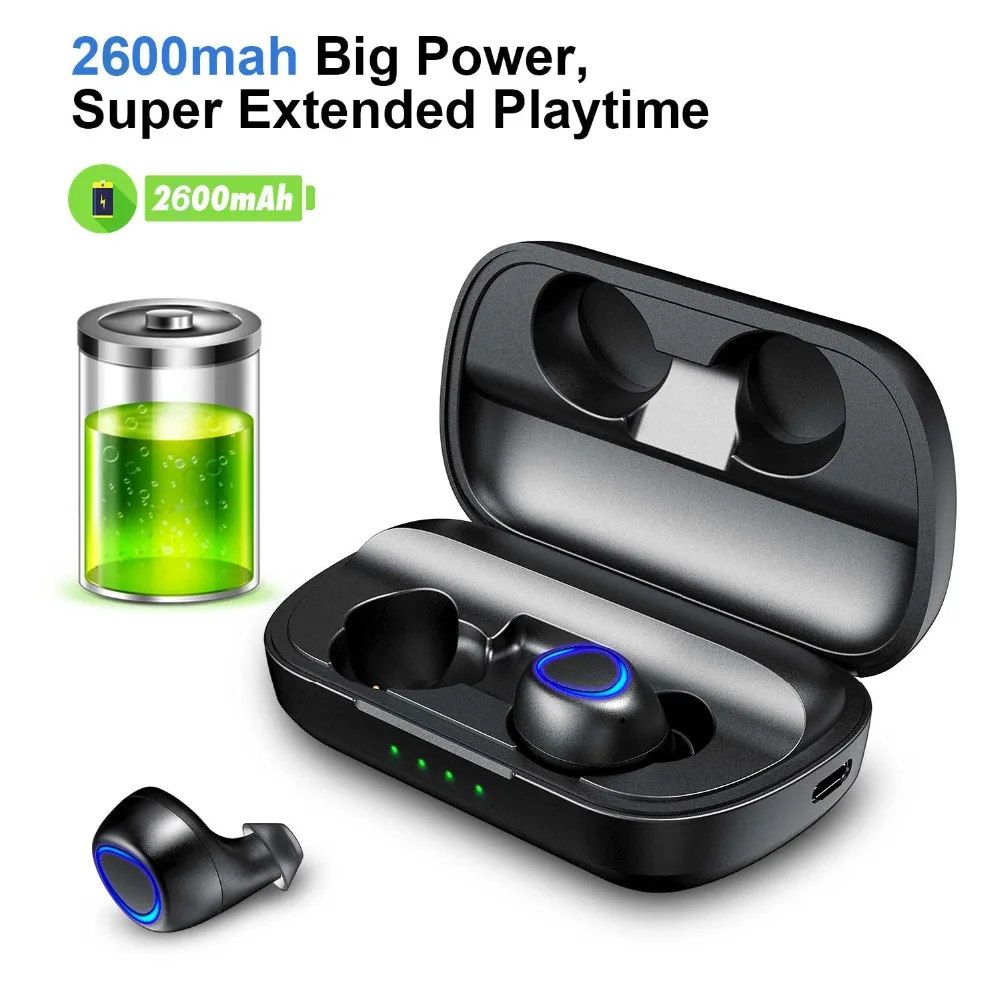 Alien Secret PLUS Power Bank Type c Беспроводная зарядка TWS Наушники Bluetooth наушники Стерео