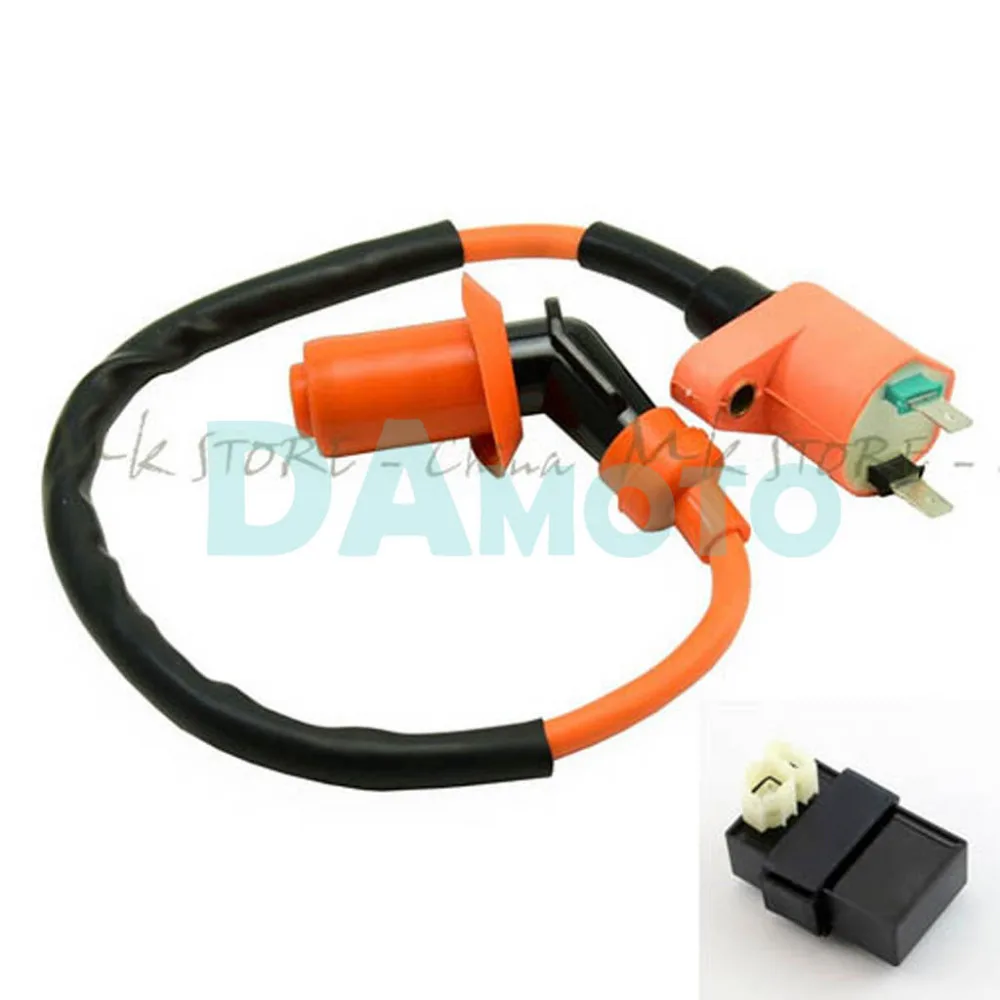 Высокая производительность катушки зажигания и DC CDI для скутера GY6 Kymco SYM Vento части