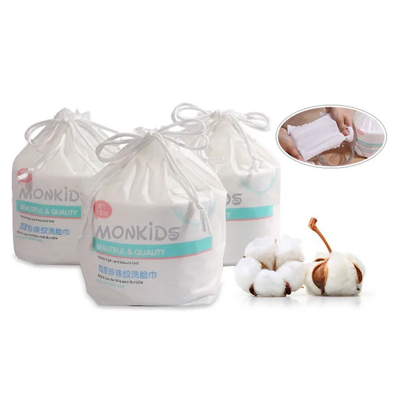 Disposable Face Wash 100% cotton towel Economical and practical volumes pads Travel，versatile portable，cosmetic. | Дом и сад