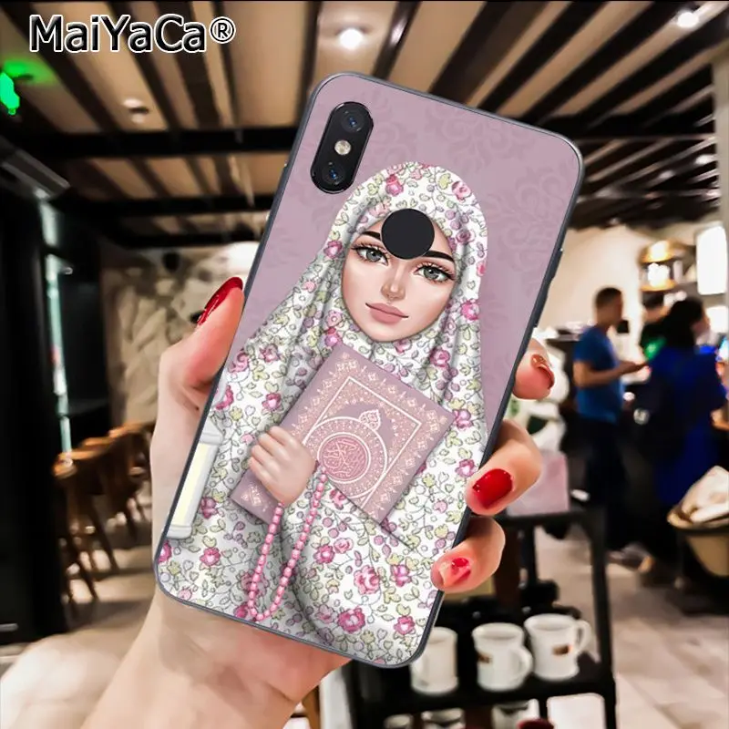 MaiYaCa Мусульманский Исламский грил глаза чехол для телефона Xiaomi Redmi8 4X 6A Redmi Go Redmi5 5Plus Note7 8ProA1 A2Lite