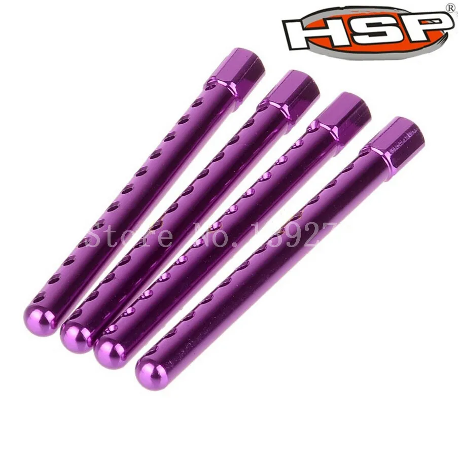 4 шт./лот HSP 122037 02010 обновленные алюминиевые крепления корпуса для 1/10 RC 4WD On Road Car XSTR