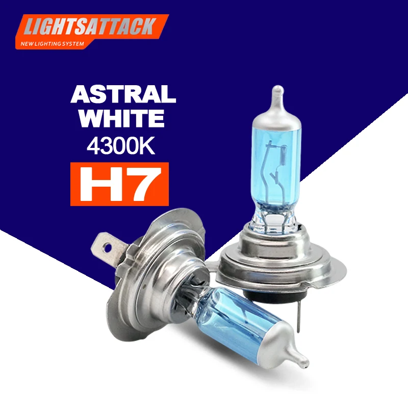 

PEGASUS Car Halogen Headligh H7 1500lm Auto Bulb Headlamp 4300K