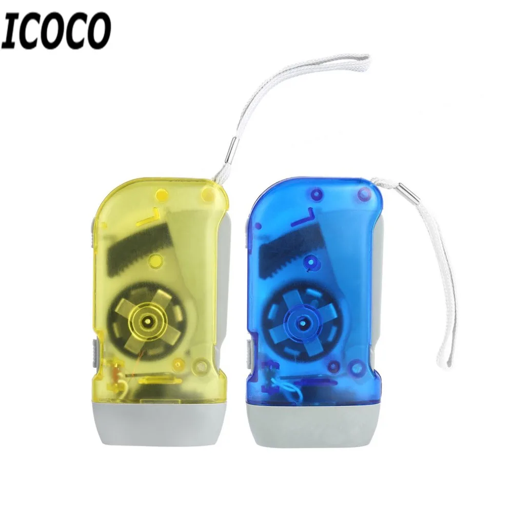 Фонарик ICOCO 2017 дюйма 3 светодиосветодиодный без батареи|flashlight torch|led dynamono battery torch |