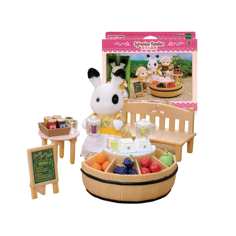 Кукла Sylvanian Families барная игрушка с фруктовым соком аксессуары для игр детский