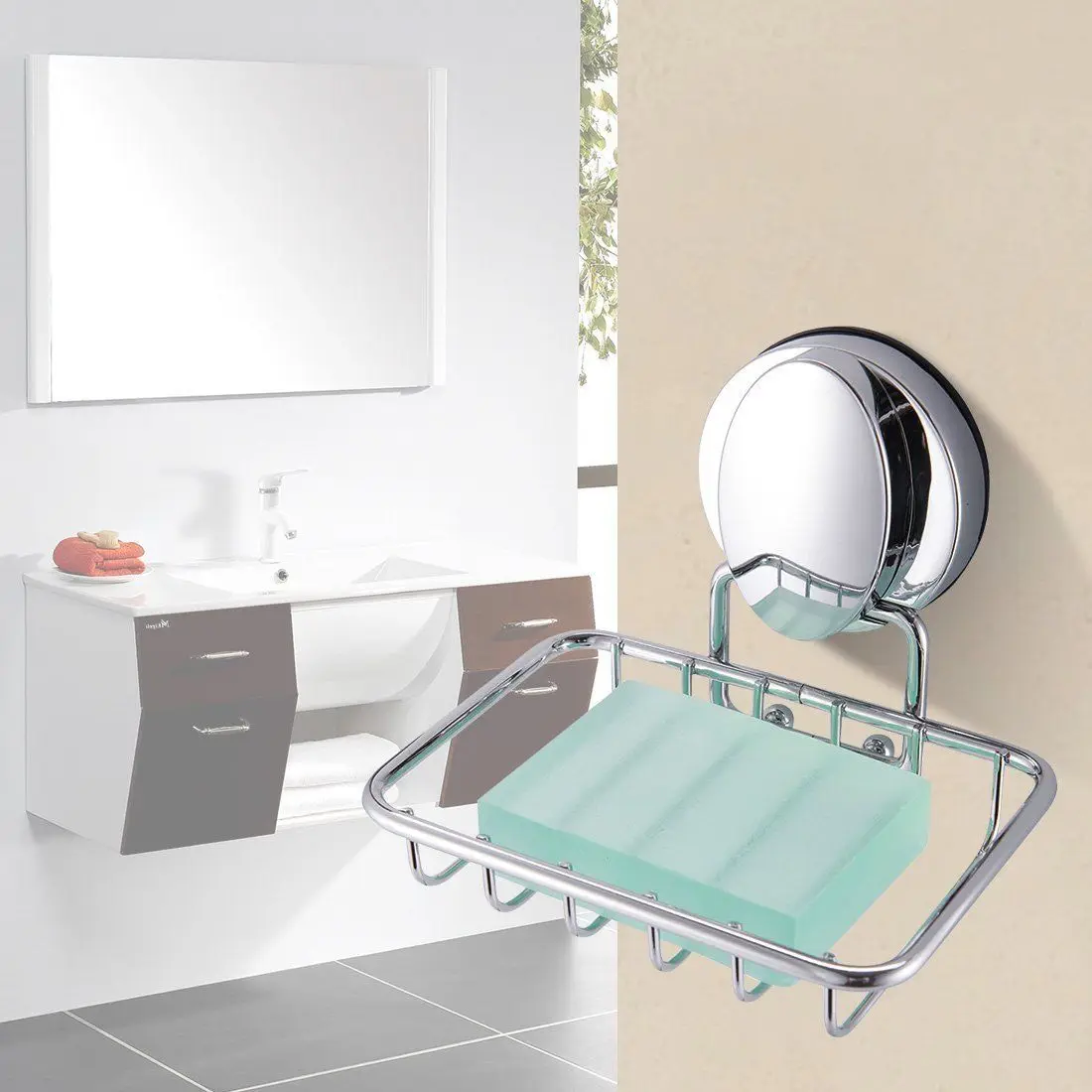 Настенный держатель для мыла из нержавеющей стали|storage rack|steel holdershower storage |