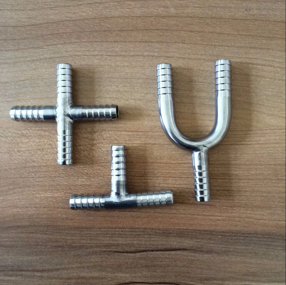 Газовая плит для домашнего пивоварения тройник из нержавеющей стали 304 четыре U