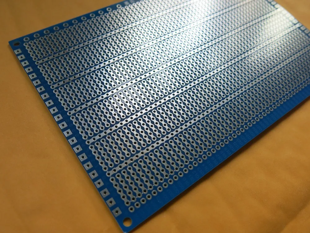 2 шт./лот универсальная полосатая доска Veroboard 10x15 см pcb 5er совместное отверстие с
