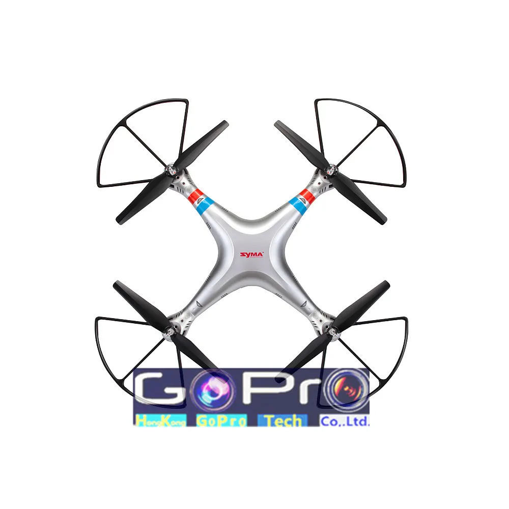 Квадрокоптер X8G 50 см большой Радиоуправляемый вертолет с широкоугольной камерой