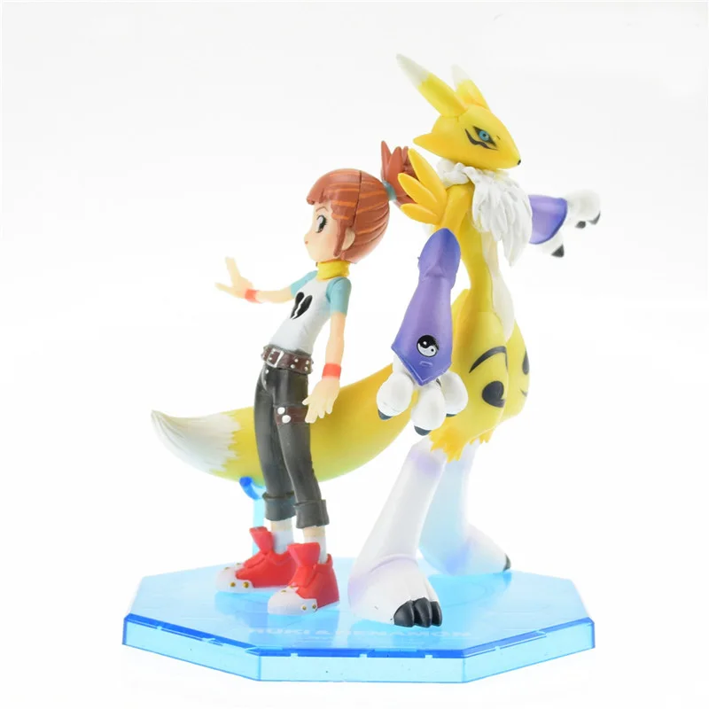 2 шт./компл. Digimon Adventure Digital Monster Makino Ruki Renamon Queen ПВХ фигурка Модель Кукла подарок|action