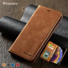 Роскошный кожаный магнитный флип-чехол для IPhone Xs Xr X 11 pro Max, кошелек, держатель для карт, Обложка для IPhone 8, 7, 6, 6s Plus, 5, 5S, etui
