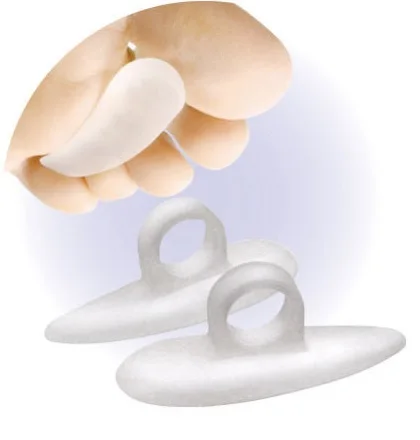 100% силиконовый гель лап для пальцев ног и молоток увлажняющая опора ног|hammer toe|toe