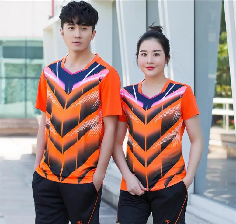 

Новые мужские/женские теннисные рубашки, шорты, одежда для бадминтона на заказ, Мужская футболка для настольного тенниса, Спортивная футбол...