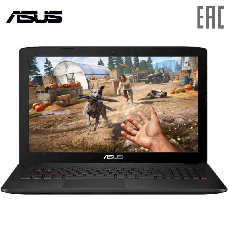 Игровой ноутбук ASUS ROG GL552VX DM363T 15.6 &quot/i5 6300HQ/4 ГБ/1 ТБ/GTX 950 м /DVD RW/Win10/серый (90NB0AW3 M04500)|gtx