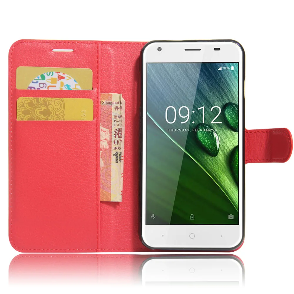 For Acer Liquid Z6 Book Style Wallet Litchi Leather Flip Case Cover Pouch With Stand card slot holder 9 color |