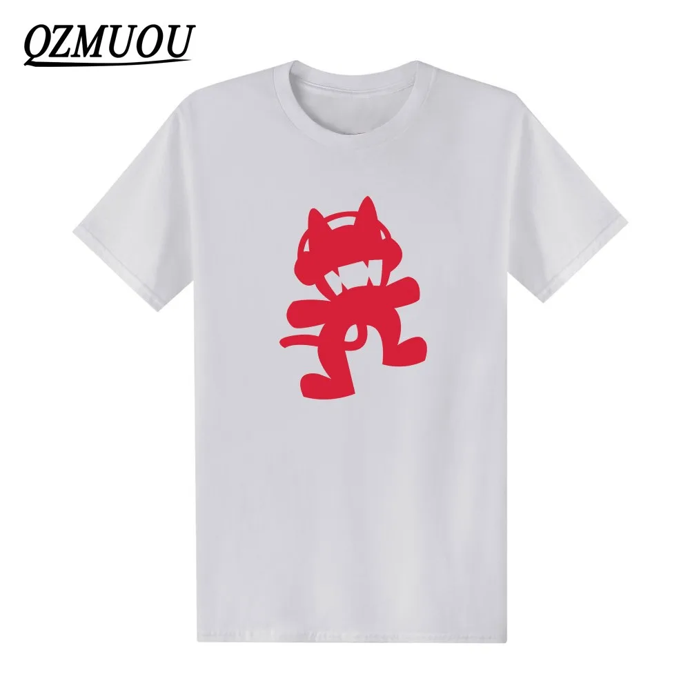 Новинка, летняя футболка с рисунком знаменитого фильма, крутая татуировка, Monstercat, хлопковая Повседневная мужская футболка, мужские топы с круглым вырезом, футболки с коротким рукавом
