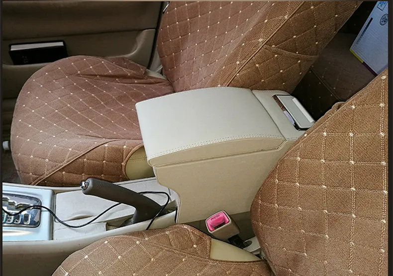 14-18 beige Центральный подлокотник коробка преобразования оригинальная ручная коробка автомобильные аксессуары для TOYOTA COROLLA Lewin 2012 2013 - Название цвета: 14-18 beige