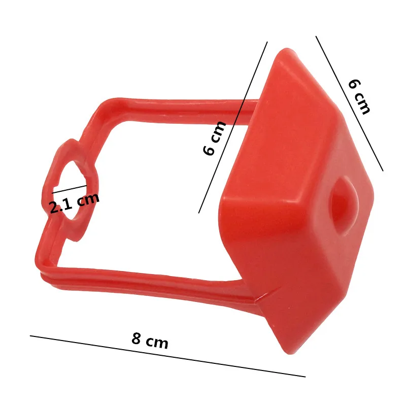Автоматическая поилка для перепелок птицы 100 шт. красная подвесная чашка желтая