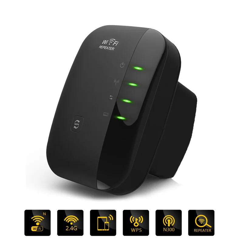 Беспроводной wifi ретранслятор 300 Мбит/с wifi усилитель сигнала расширитель диапазона 802.11N/B/G усилитель wifi точка доступа 50 м Крышка