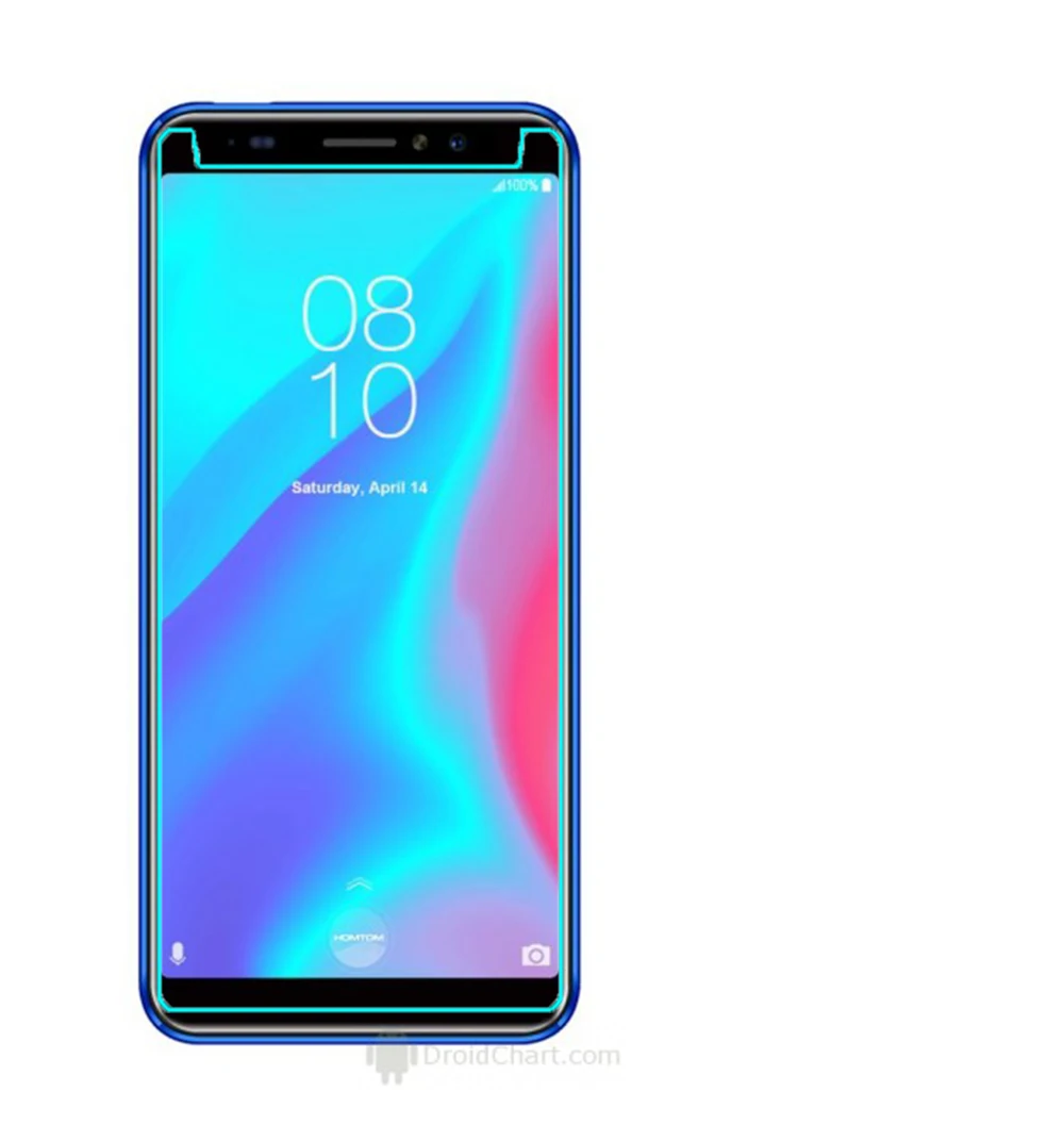 Абсолютная новинка! Премиум закаленное Стекло для HOMTOM C1 C2 C8 H10 R17 S17 Экран защитная пленка 9 H Закаленное стекло Защитная пленка для телефона защитный кожаный чехол для HOMTOM - Цвет: Homtom C8