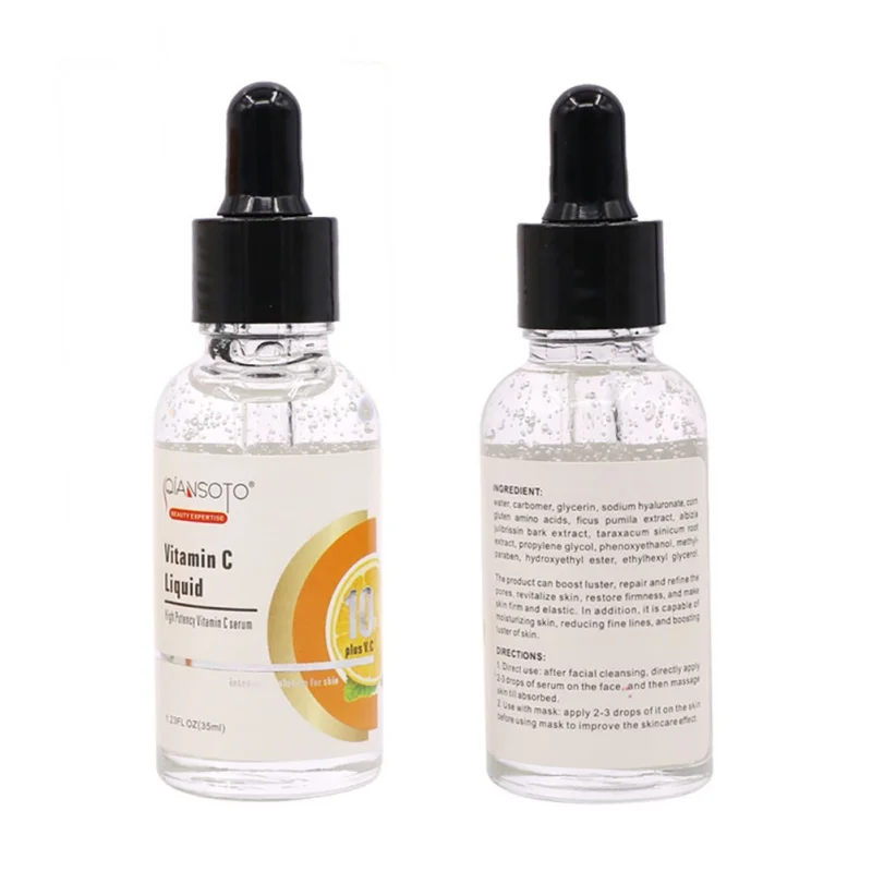 24K Gold Face Care Vitamin C Essence Anti Aging Intensive Lifting Firming Wrinkle Liquid 35ml Serum | Красота и здоровье