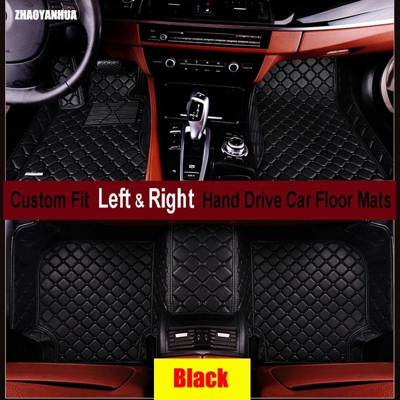 

ZHAOYANHUA car floor mats for Buick Encore Envision LaCrosse Regal Excelle GT XT 6D car-styling carpet floor liner