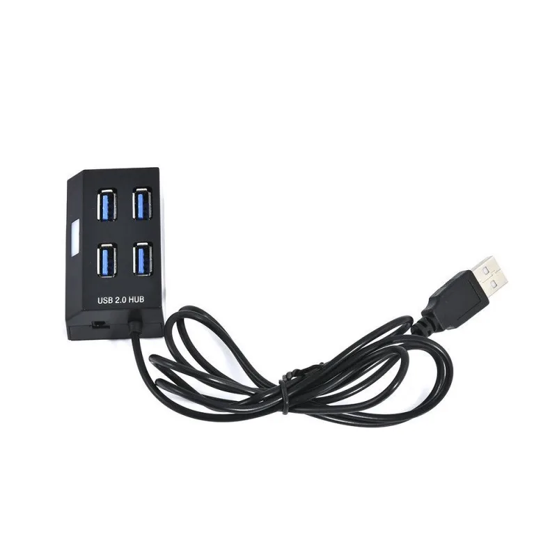 Protable High Speed 4 Ports USB 2.0 Hub Adapter PC Accessory For Windows Mac os Linux | Компьютеры и офис