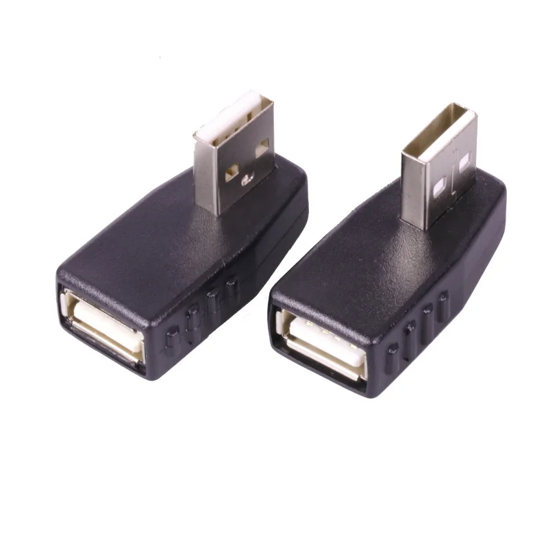 USB Коннектор с углом 90 градусов адаптер переходником AM на AF для ноутбука планшета