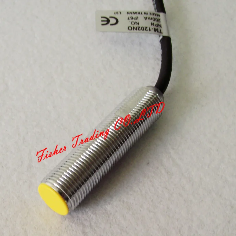 

IP67 Warterproof Inductance Proximity Sensor, Good Quality Switch;M12 Diameter Flushed Switch NPN NO;3-Wire TM-1202NO