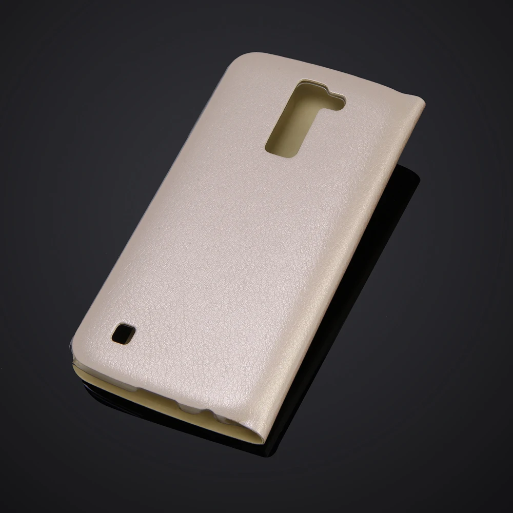 LG K10 K410 K420N Smart Quick View Window Leather Flip Cover Case - Super Thin, Auto Sleep image 5