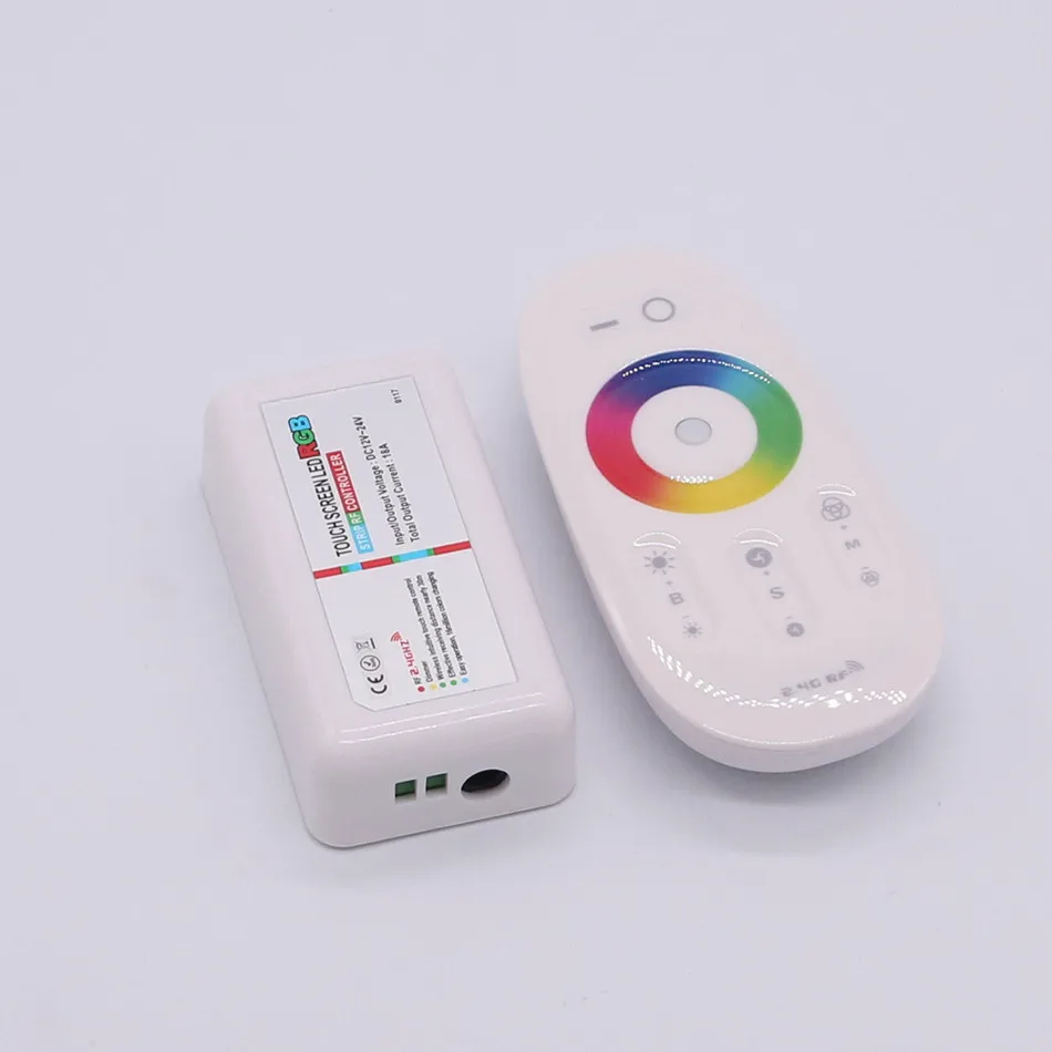 BEILAI DC12-24V 3 канала 18A RGB светодиодный контроллер 2,4G RF сенсорный экран светодиодный RGB пульт дистанционного управления для RGB светодиодный светильник