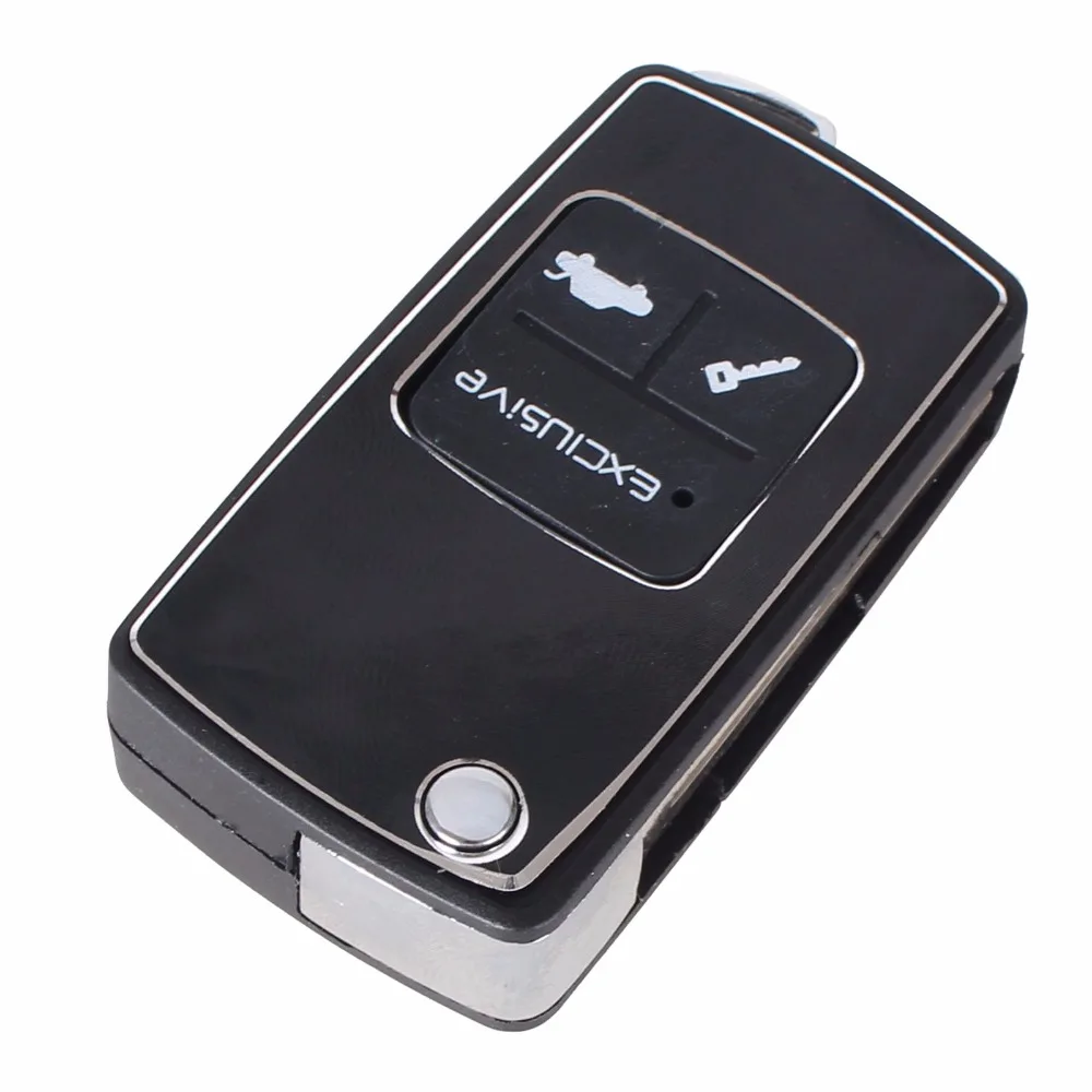 Раскладной раскладной чехол KEYYOU с 2 кнопками модифицированный дистанционный