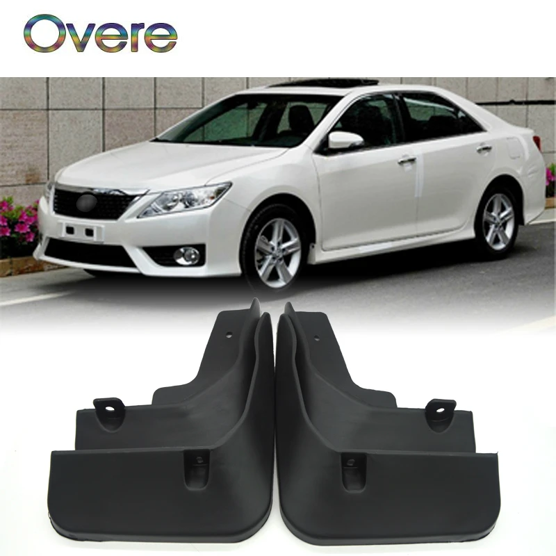 OVERE Car Front Rear Mudguards For 2012 2013 2014 Toyota Camry XV50 Altis Aurion Molded Car-styling Fenders Accessories Mudflaps |