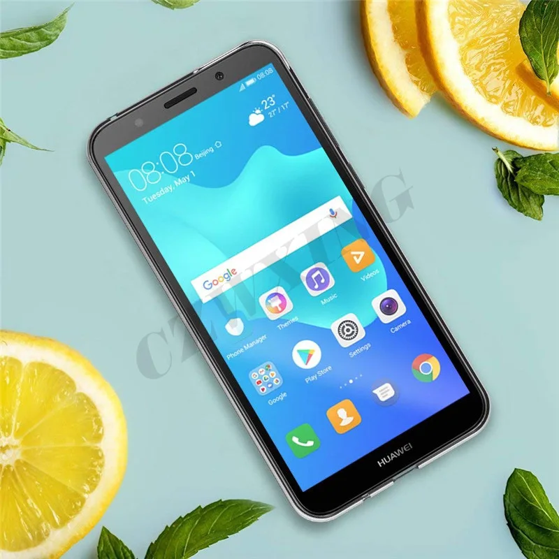Чехол для Huawei Y5 Lite чехол 2018 Мягкая силиконовая задняя крышка телефона Y 5