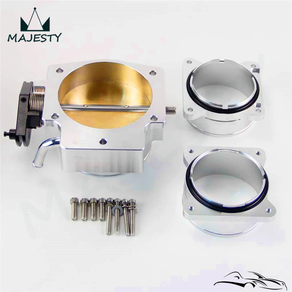 102 мм дроссельной заслонки для C ** hevy LS1 + массового расхода воздуха Сенсор MAF конец