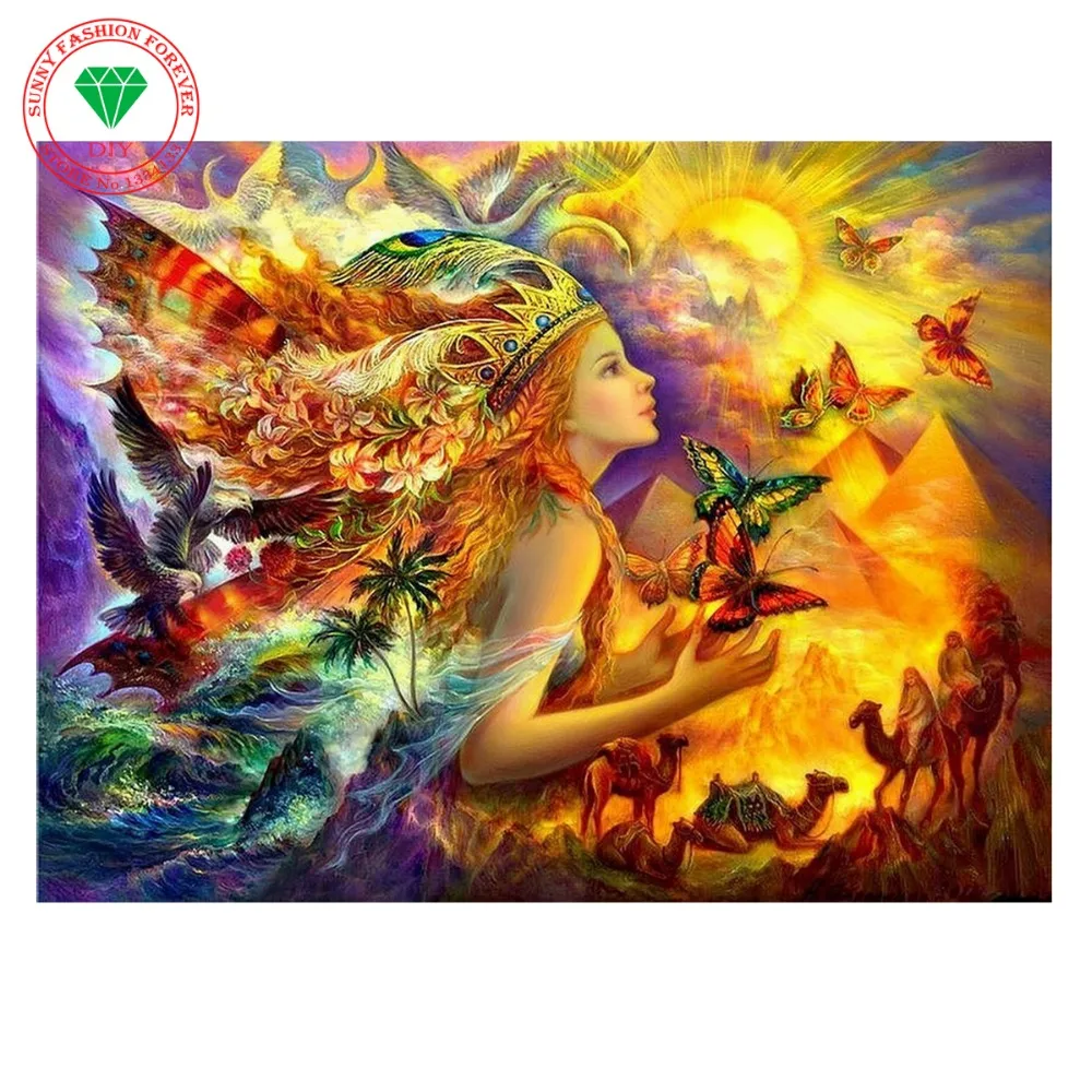 Набор для вышивки крестом сделай сам квадратная вышивка из страз икона религия