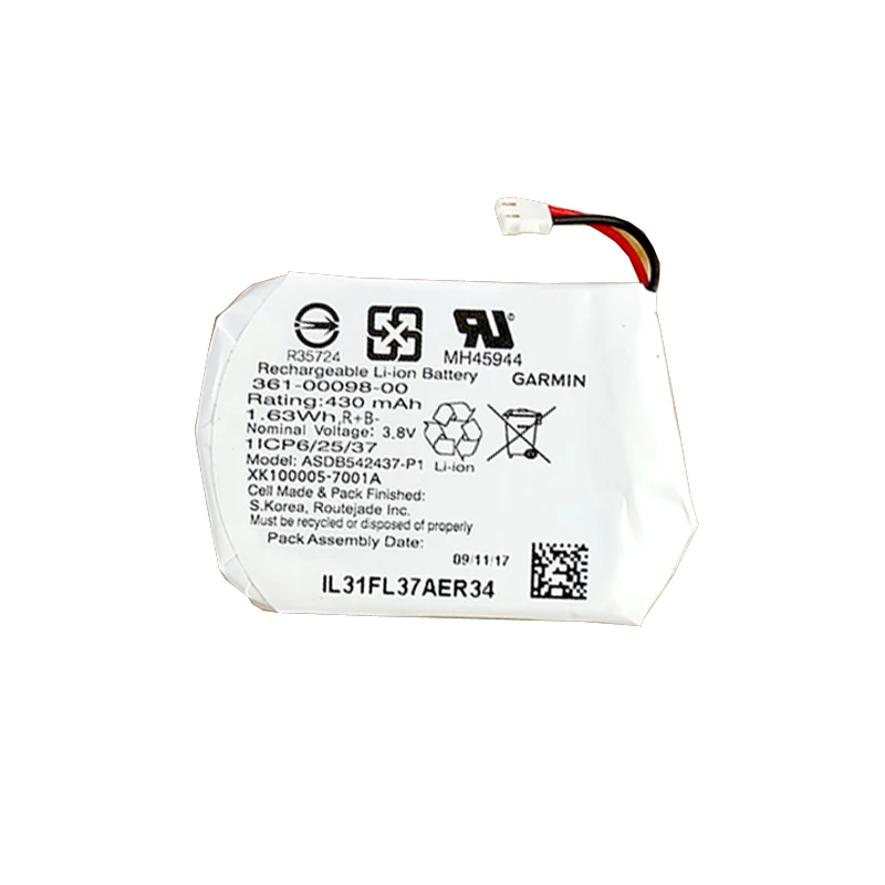 

430mah battery for Garmin fe nix 5X batteries
