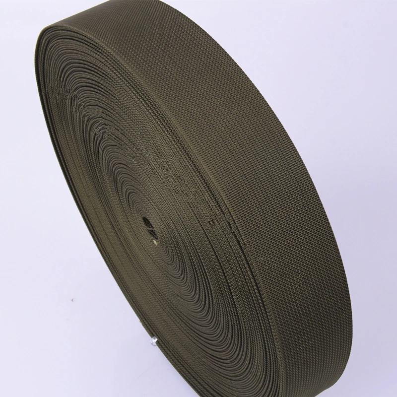 Экологически чистая зеленая нейлоновая лента для военных сумок ремень рюкзака
