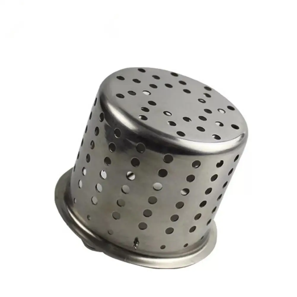 Нет утолщенная корзина из нержавеющей стали фильтр для раковины пробка слива